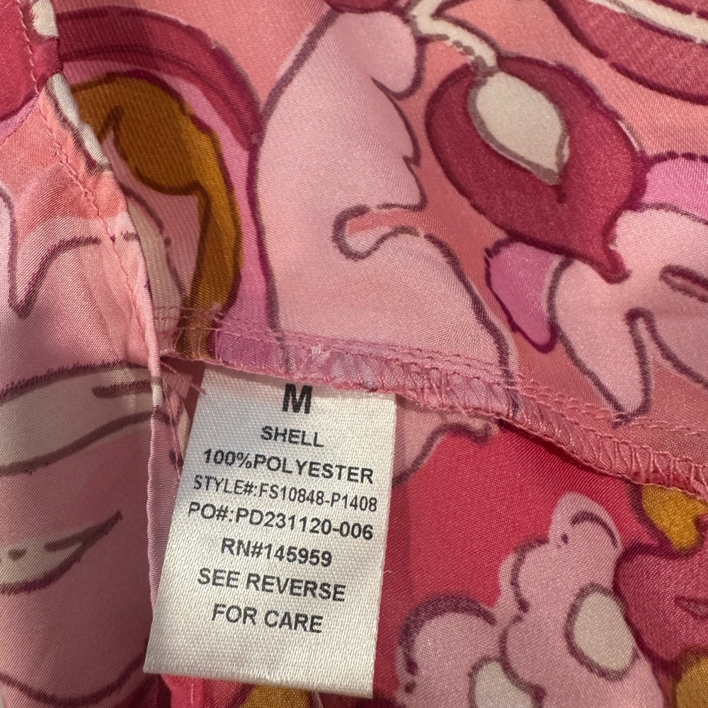 NWOT Forum Pink Floral wrap Midi Skirt - Picture 8 of 12